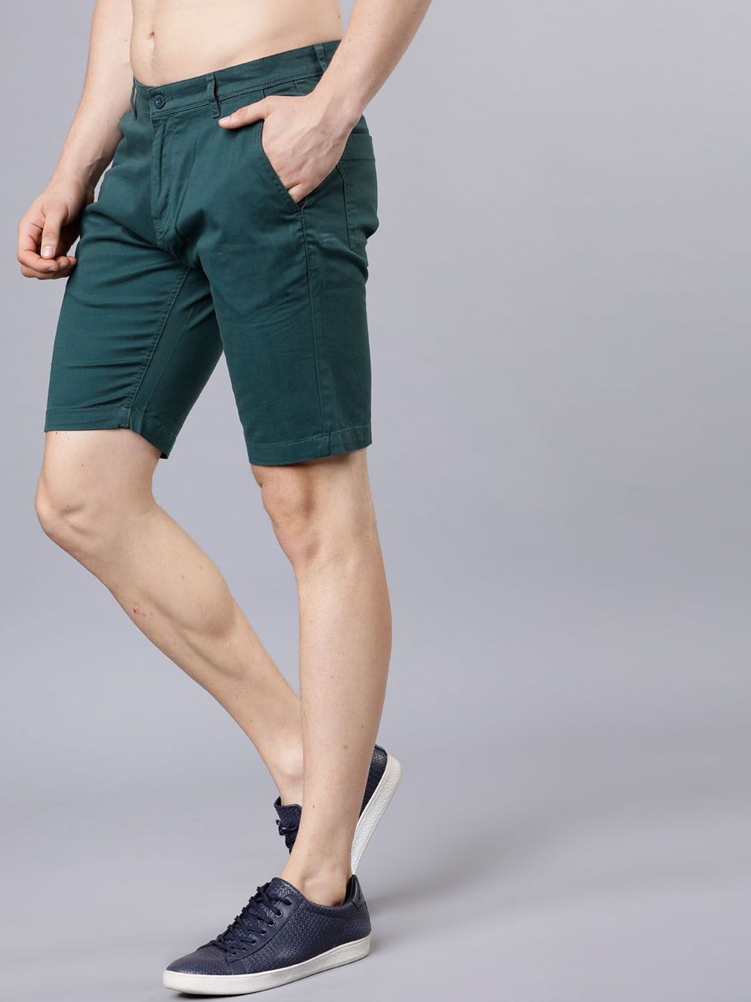 HIGHLANDER Men Slim Fit High-Rise Shorts