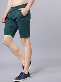 HIGHLANDER Men Slim Fit High-Rise Shorts
