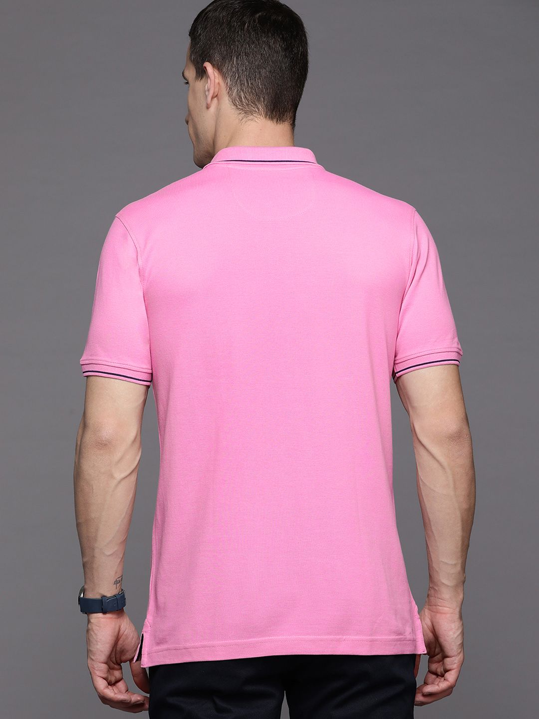 Raymond Pure Cotton Polo Collar T-shirt