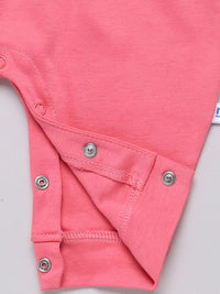 Moms Love Infants Girls Cotton Ruffled Dungarees with T-shirt