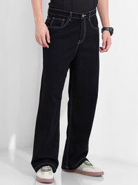 The Indian Garage Co Men Mid-Rise Baggy Jeans