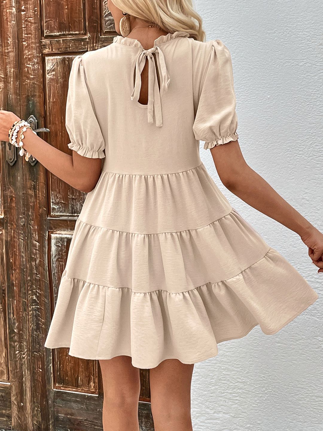 DressBerry Tiered Mini Dress