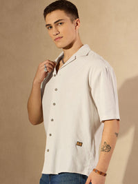 DENNISON Men Smart Oversized Casual Shirt