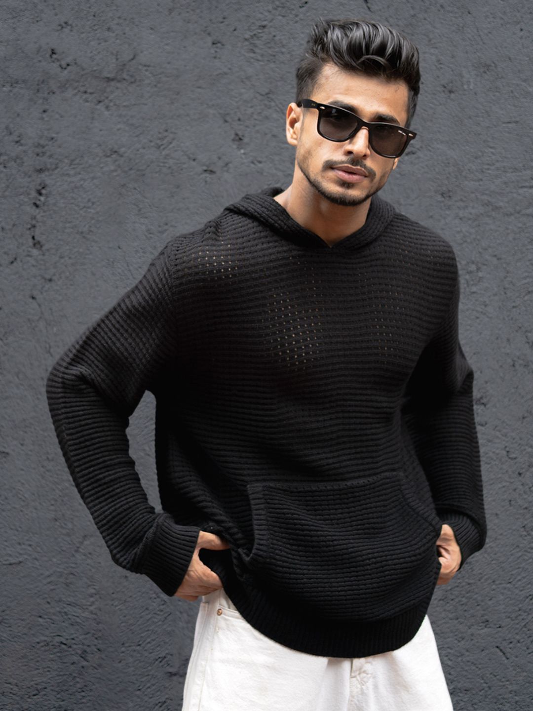 Powerlook Men Hooded T-shirt