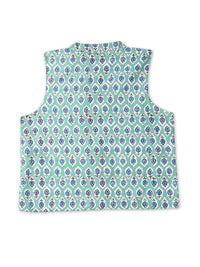 Nauti Nati Boys Ethnic Motifs Printed Regular Pure Cotton Kurta with Pyjamas