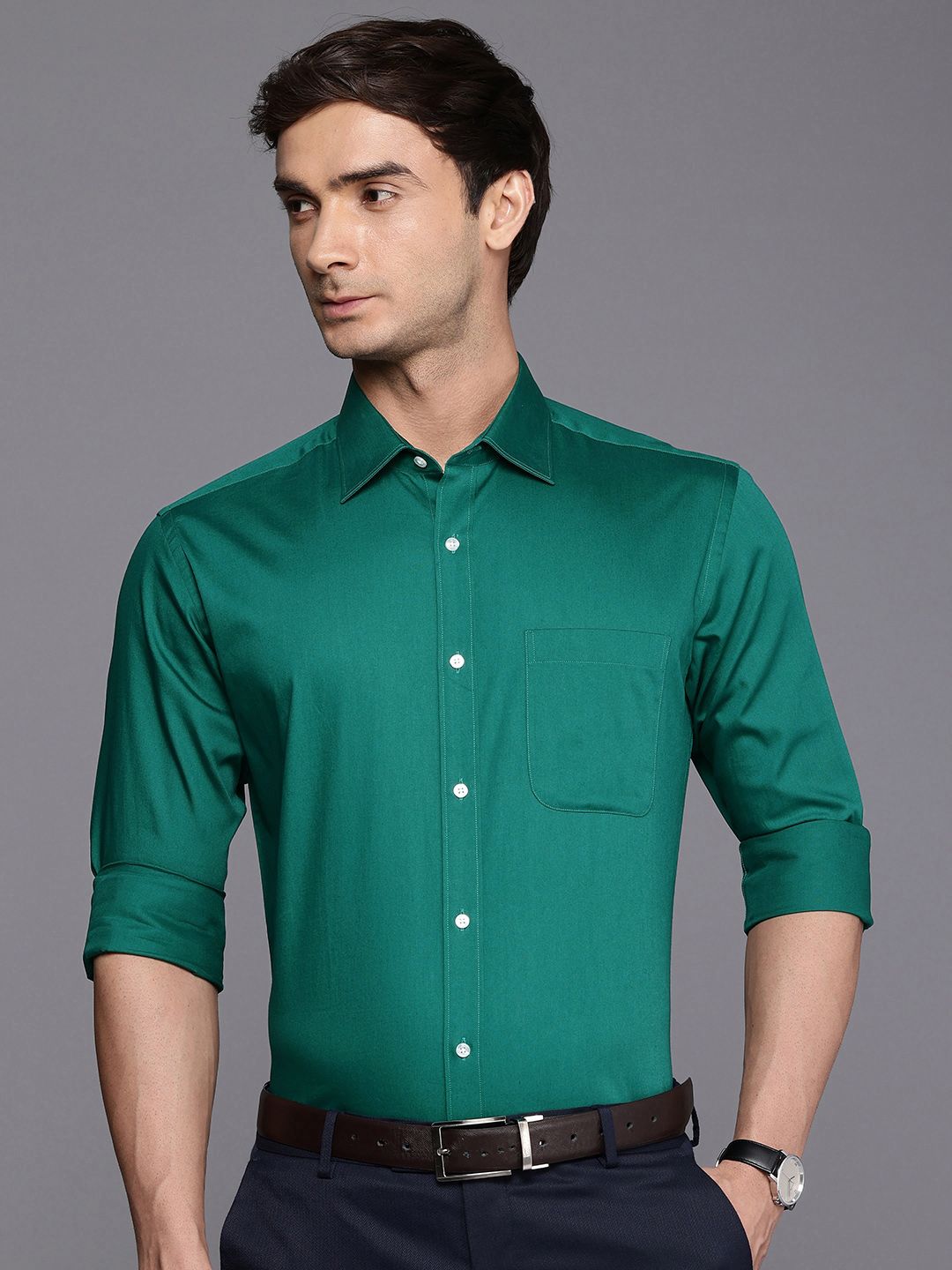 Raymond Slim Fit Pure Cotton Formal Shirt