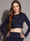 SASSAFRAS BASICS Cotton Crop Top