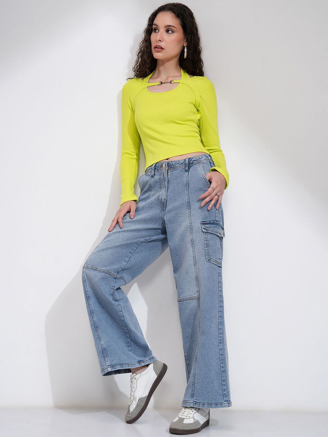 Tokyo Talkies Women Cargo Jeans