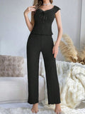 DressBerry Women Solid Night suit