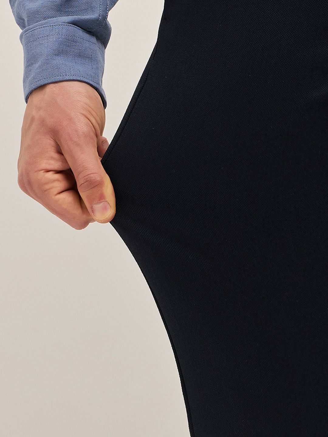 THE BEAR HOUSE Men Slim Fit Trousers