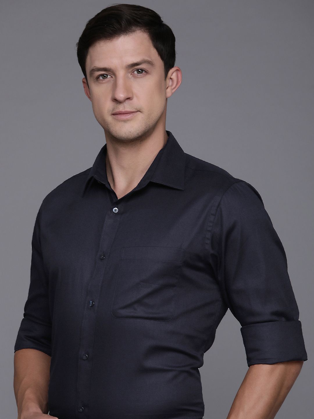 Raymond Pure Cotton Slim Fit Formal Shirt