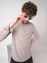 VASTRADO Men Striped Kurta