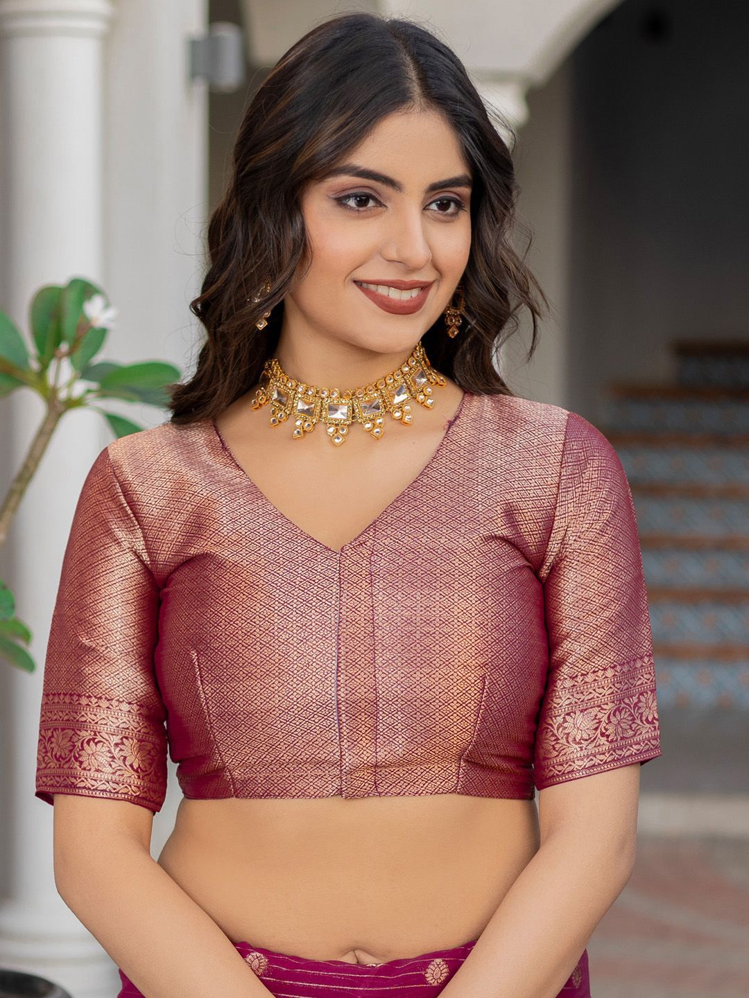 Saree mall Woven Design Zari Banarasi Sarees