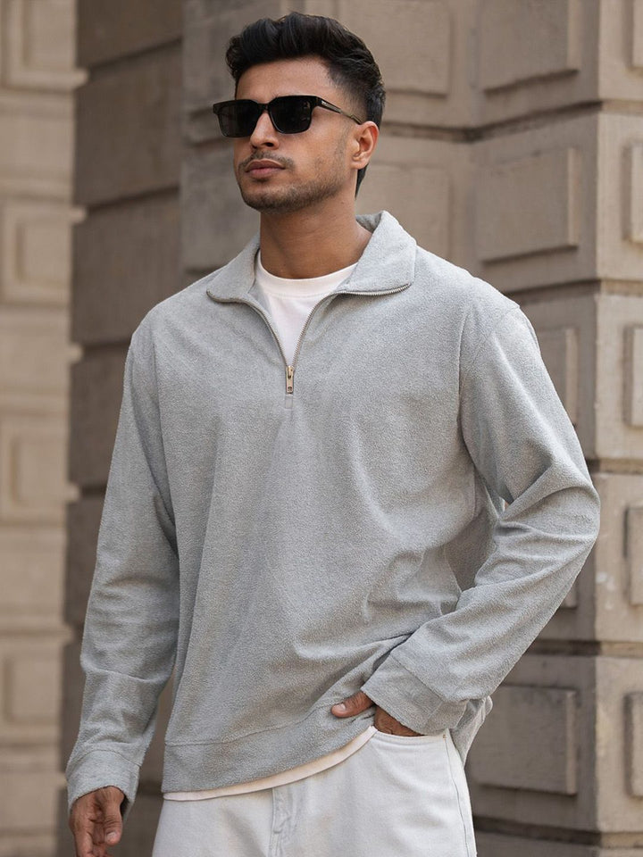 Powerlook Men Solid Polo Collar T-shirt