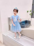 YK Floral Print Fit & Flare Dress
