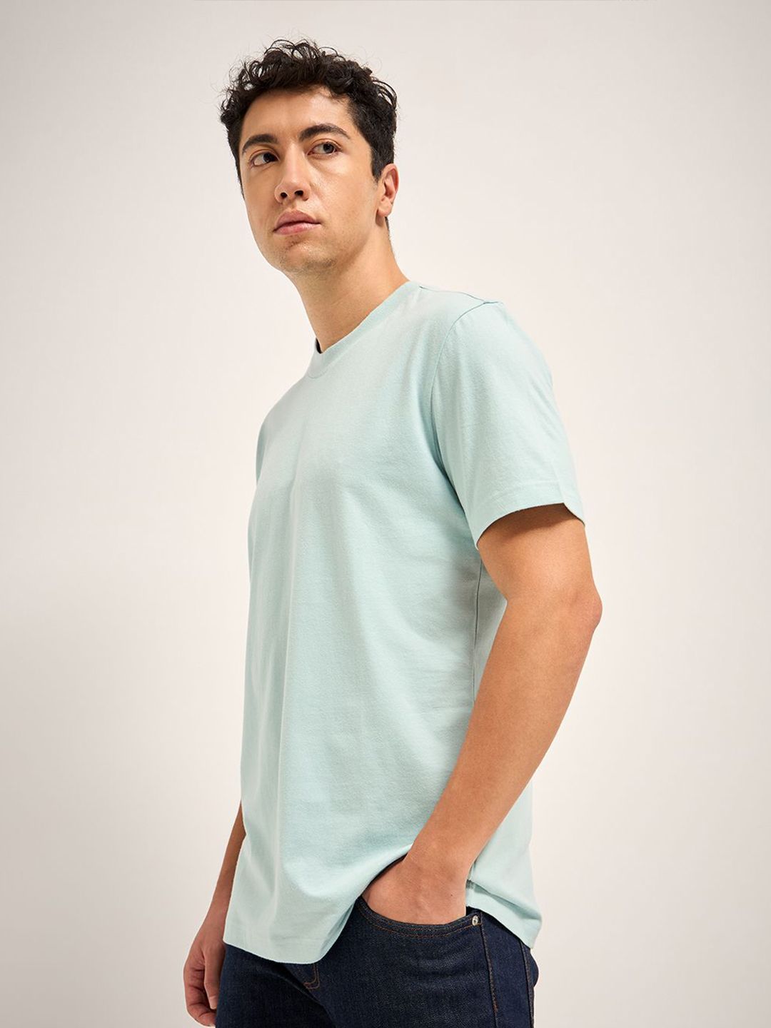 THE BEAR HOUSE Pure Cotton Round Neck T-shirt