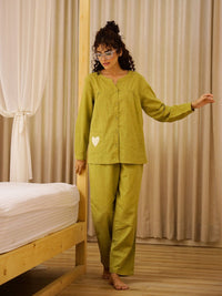 SANSKRUTIHOMES Women Pure Cotton Night suit