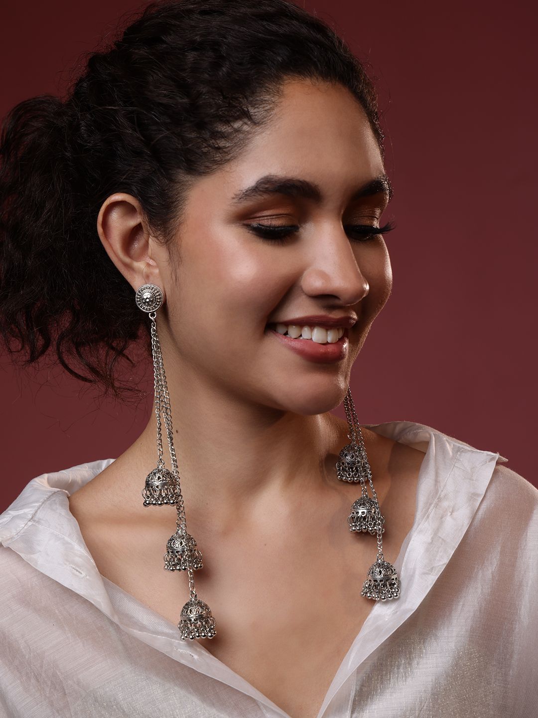 PANASH Contemporary Drop Earrings