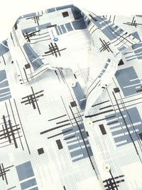 Thomas Scott Men Premium Graphic Printed Slim Fit Casual Shirt