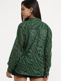 Campus Sutra Women Comfort Opaque Casual Shirt