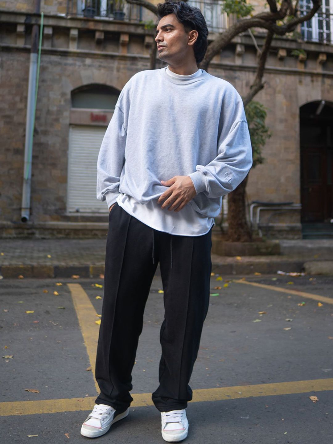 Powerlook Men Relaxed Baggy Fit Track Pants