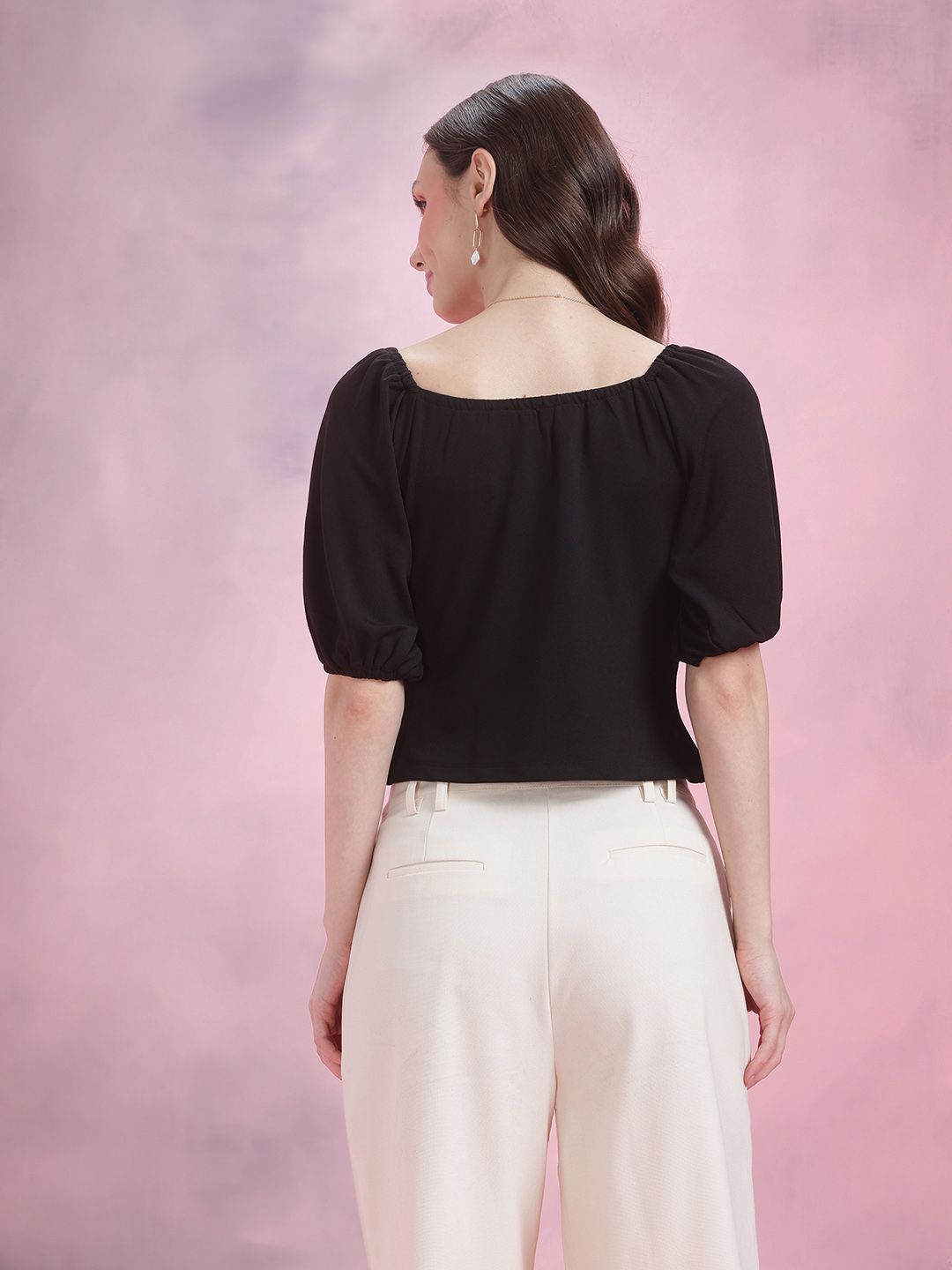 DressBerry Sweetheart Neck Top