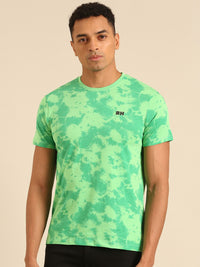 Being Human Tie and Dye Pure Cotton T-shirt