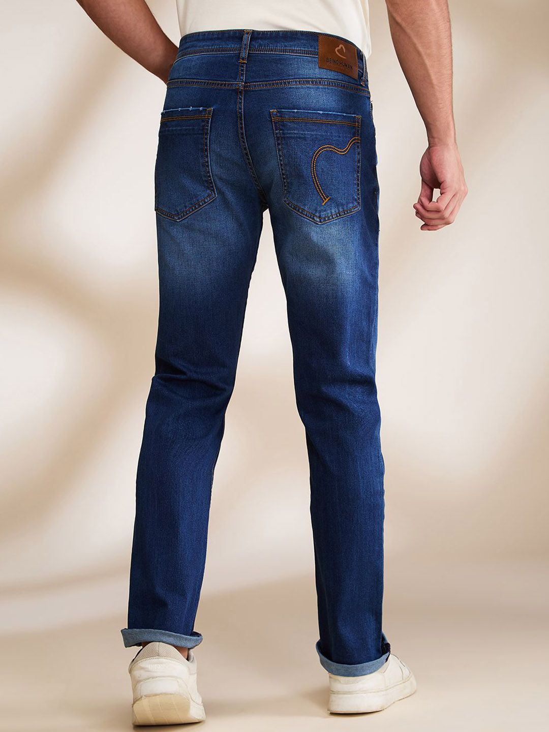 Being Human Men Dark Tone Jeans