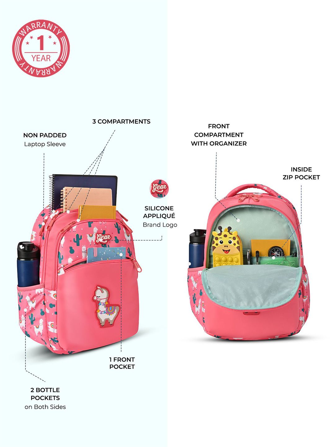 Gear Unisex Backpack