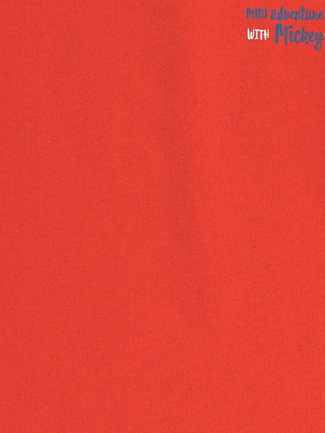 Nauti Nati Boys Mickey Mouse Printed Antimicrobial Cotton T-shirt