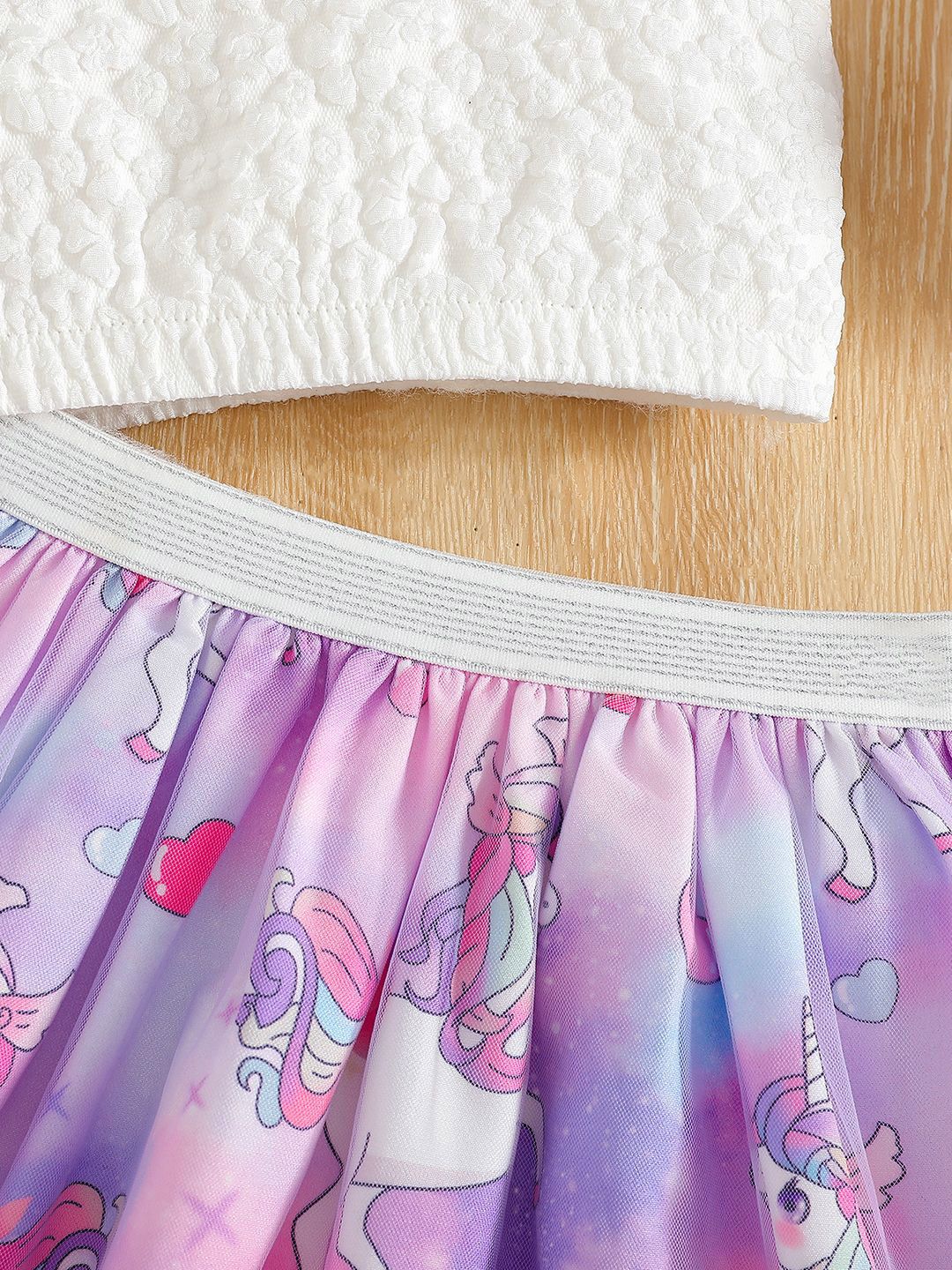 YK Girls Top with Skirt