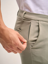 THE BEAR HOUSE Men Mid-Rise Slim Fit  Formal Trousers