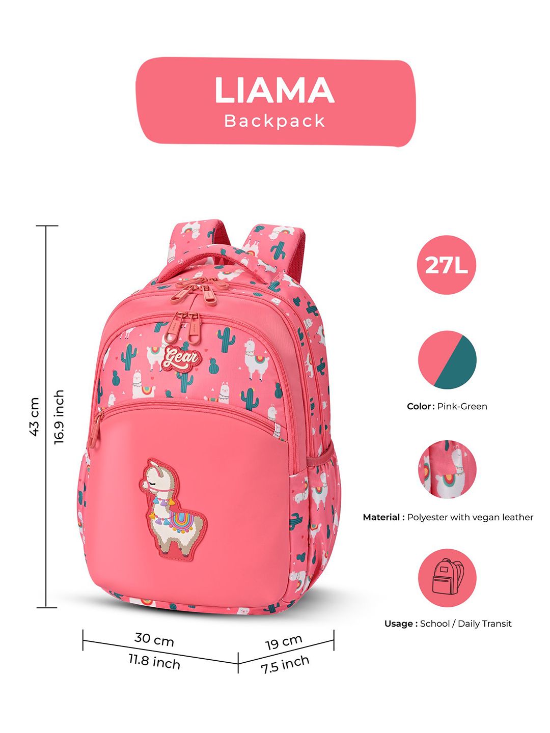 Gear Unisex Backpack