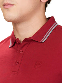 Being Human Men Polo Collar Slim Fit T-shirt