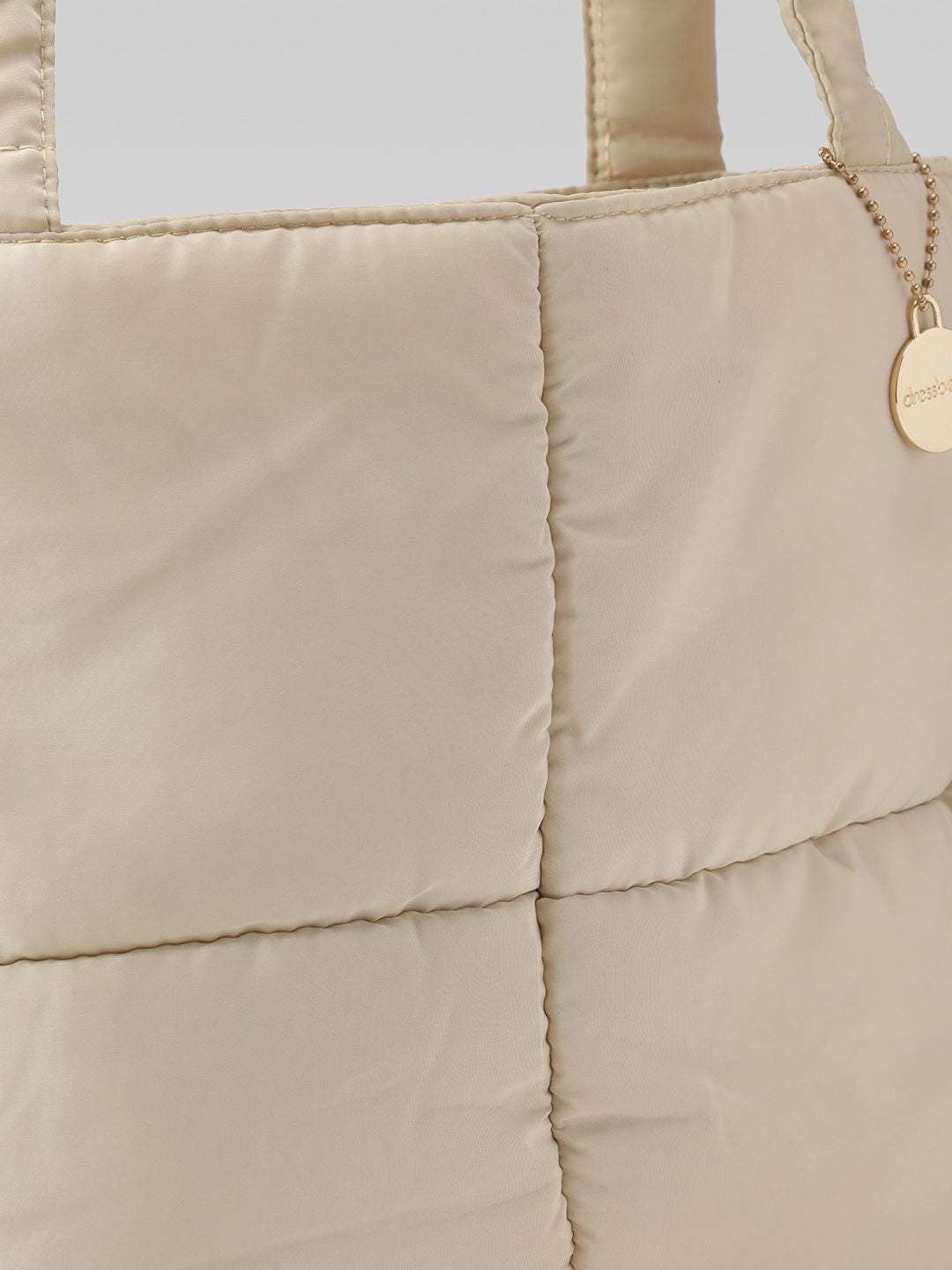 DressBerry Shopper Shoulder Bag with Quilted Detail