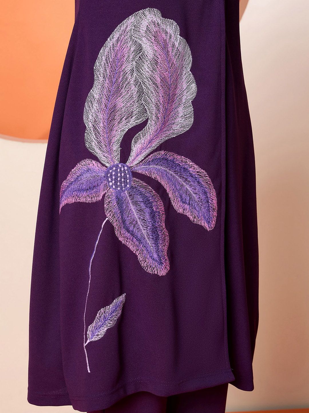 Antheaa Embroidered Coat & Trouser Co-Ords