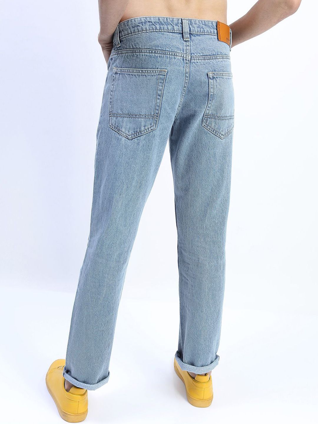 HIGHLANDER Men Straight Fit Light Fade Jeans