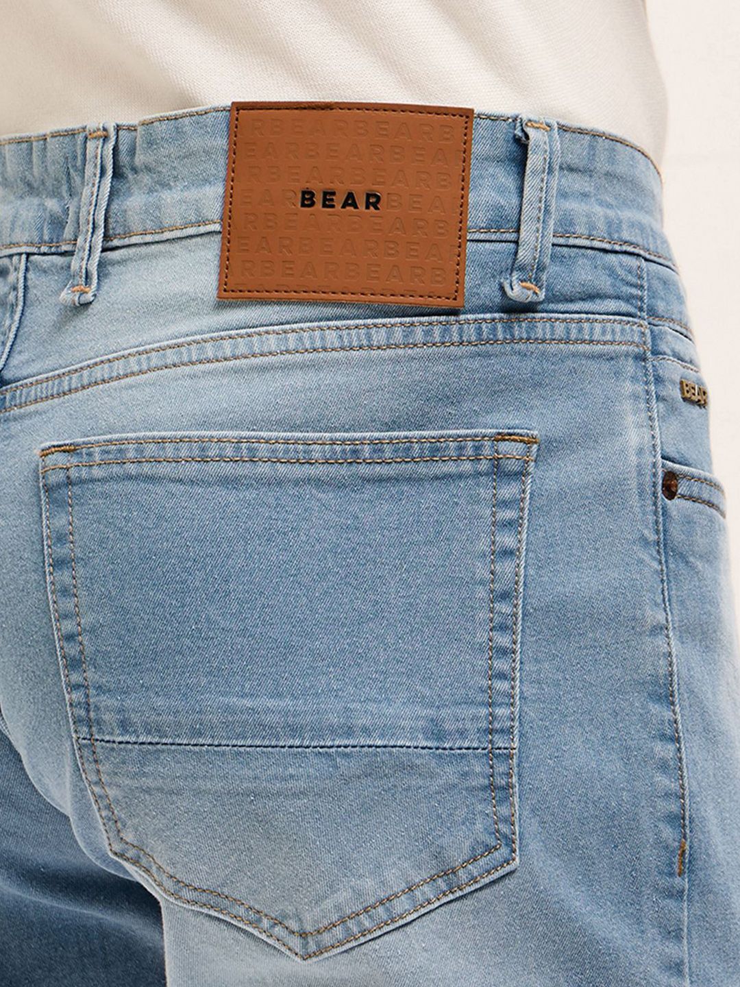 THE BEAR HOUSE Men Slim Fit Stretchable Jeans