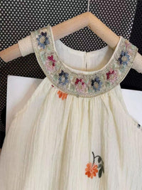 YK Floral Print A-Line Dress