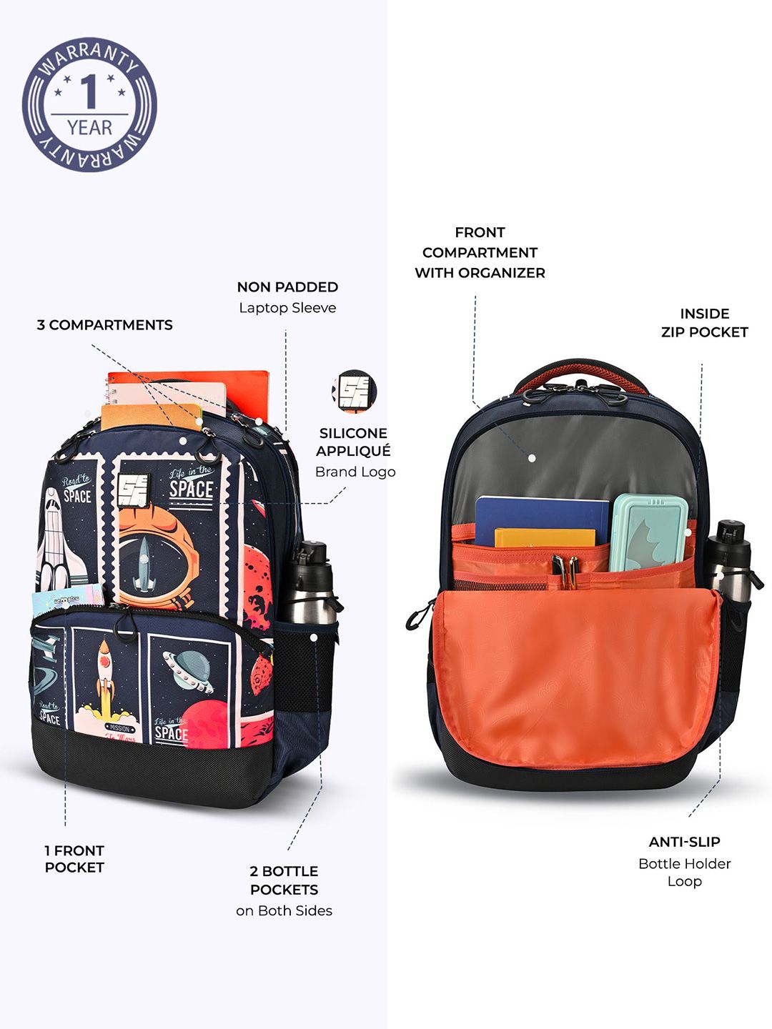 Gear Unisex Backpack
