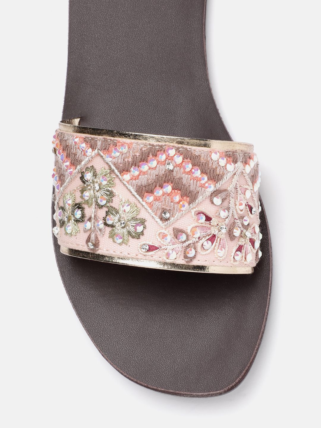 Anouk Women Embellished Open Toe Flats