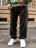 Powerlook Men Baggy Fit Mildly Distressed Jeans