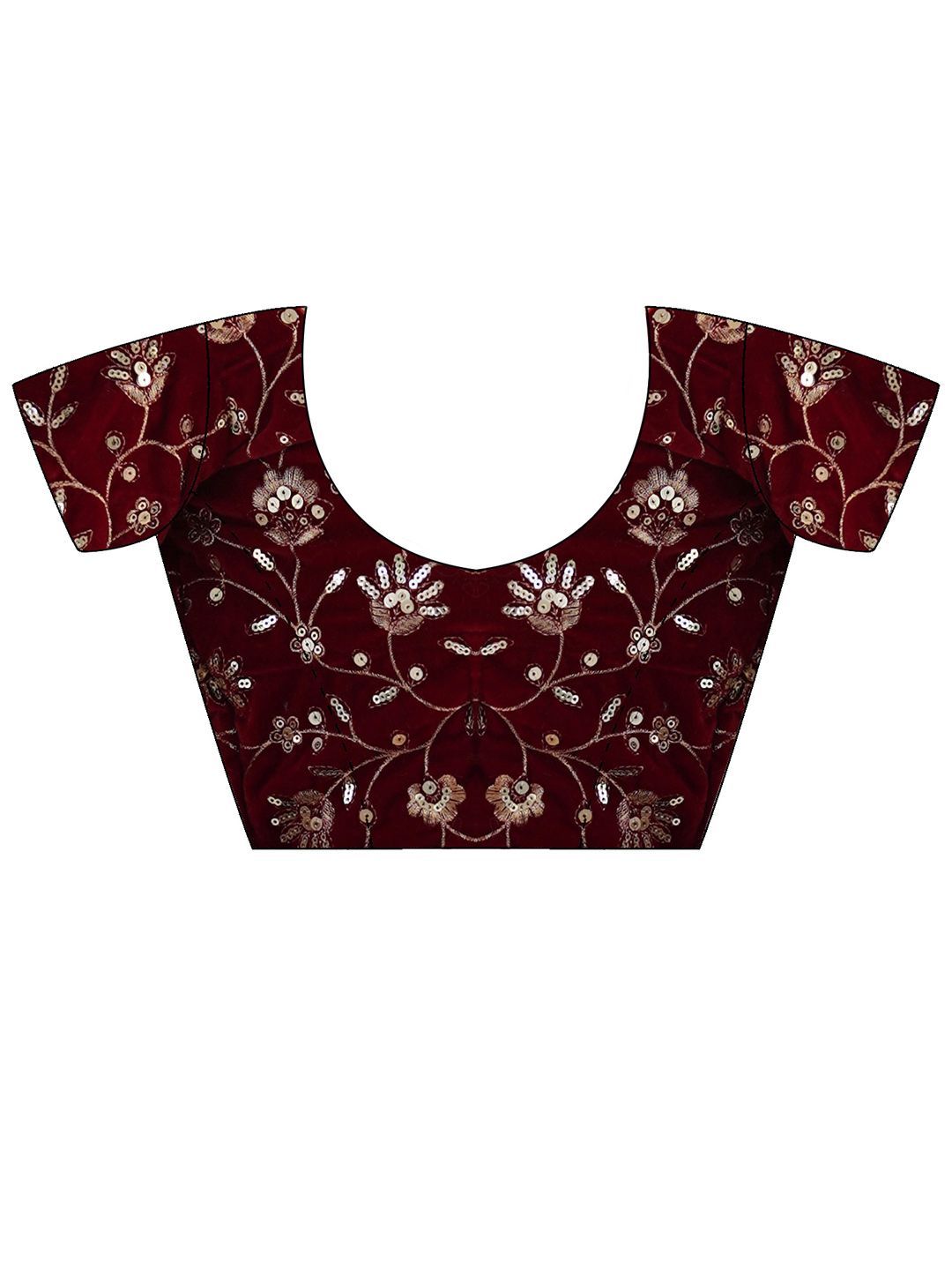 Saree mall Sequinned Net Sarees