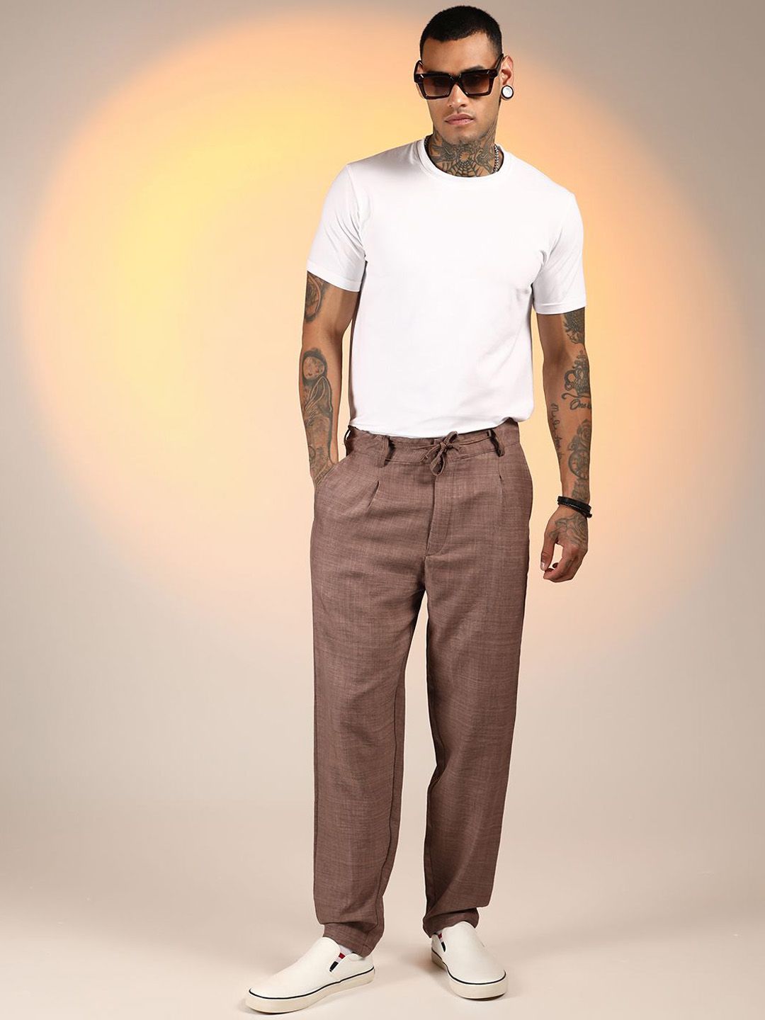 Campus Sutra Men Comfort Trousers