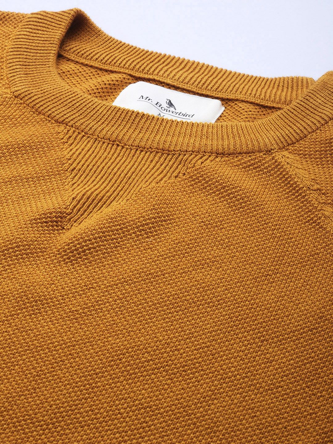 Mr Bowerbird Pure Cotton Solid Casual T-shirt