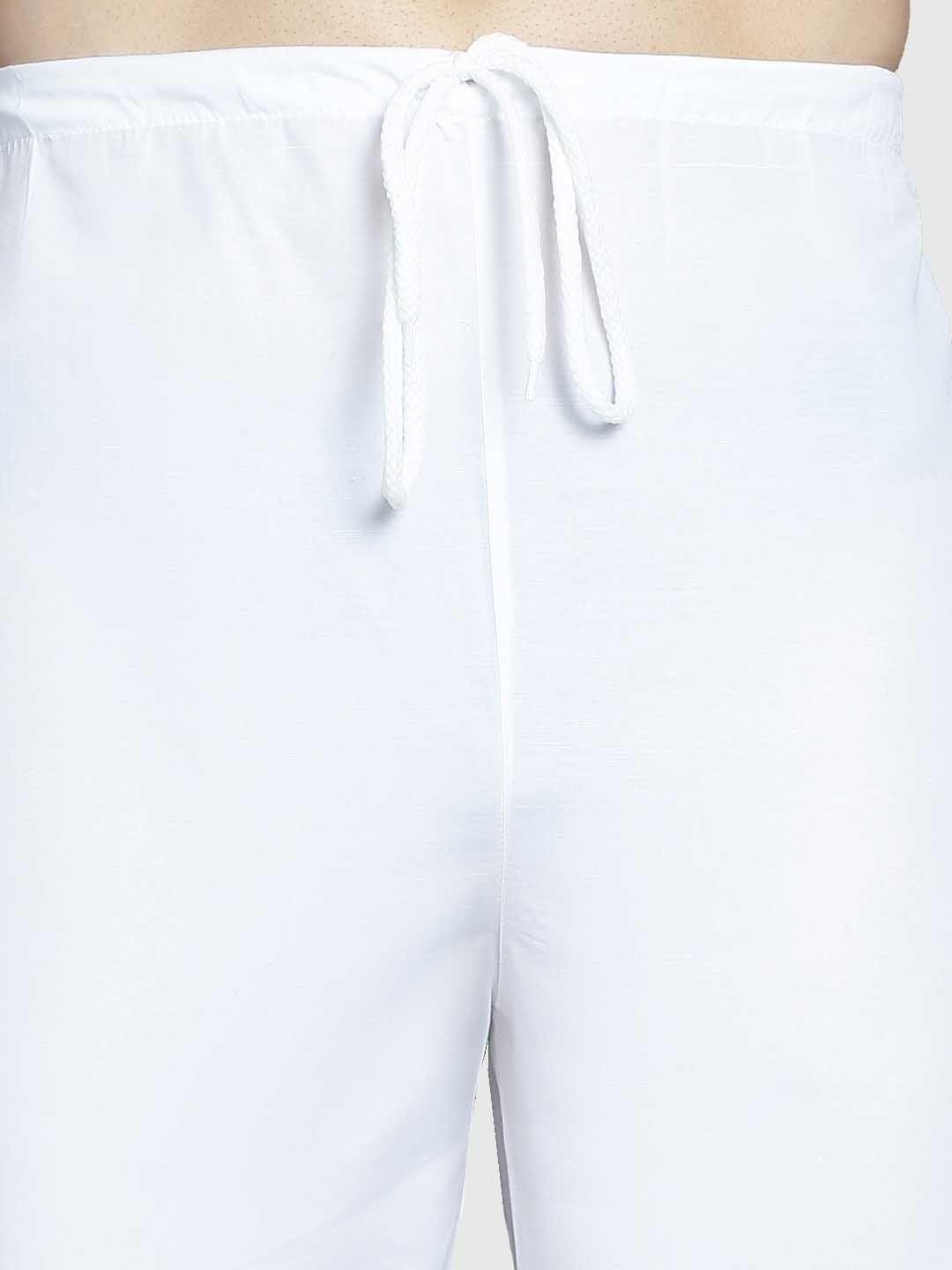 Kurta Lurus Bersulam Bunga Jompers dengan Piyama