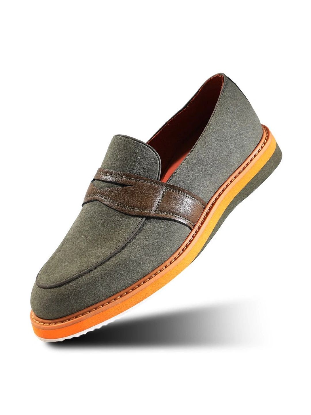 MONKSTORY Men PU Loafers