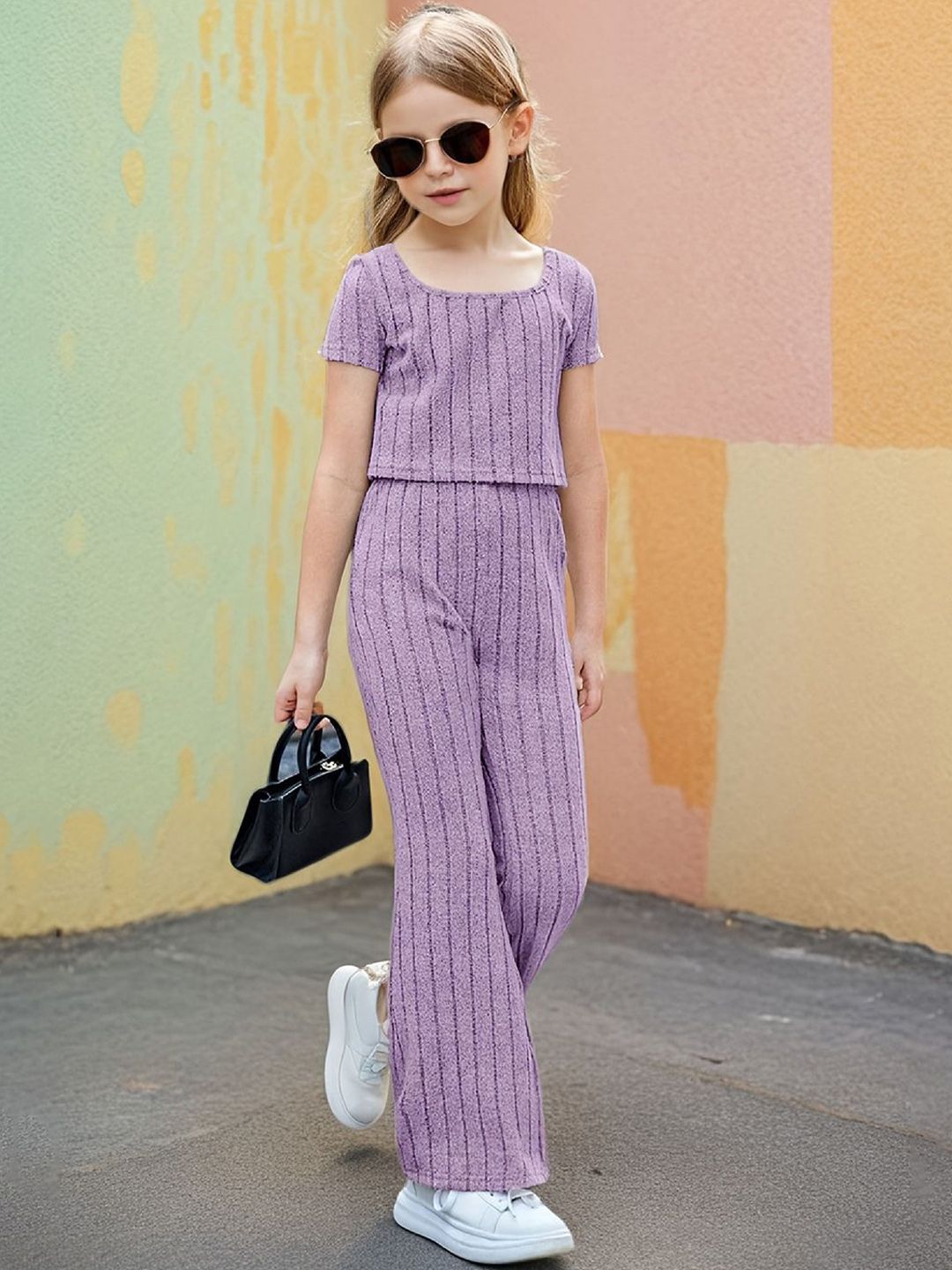 YK Girls Top With Trousers