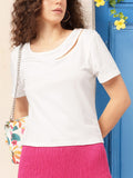 DressBerry Minimalist Magic Cut-Out Top