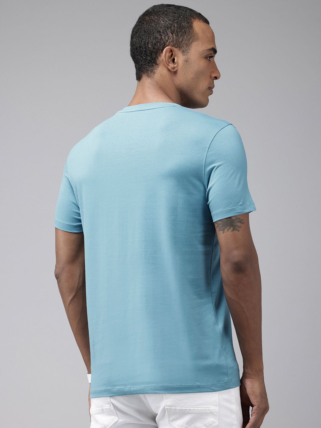 SPYKAR Printed Slim Fit T-shirt